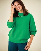 【ドゥクラッセ/DoCLASSE】のウール混タム・ハイネックニット グリーン|ID: prp329100004920083 ipo3291000000037255330