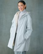 【ドゥクラッセ/DoCLASSE】のマジカルサーモ・リバーシブルフードコート ブルーグレーパターン|ID: prp329100004920099 ipo3291000000036912293