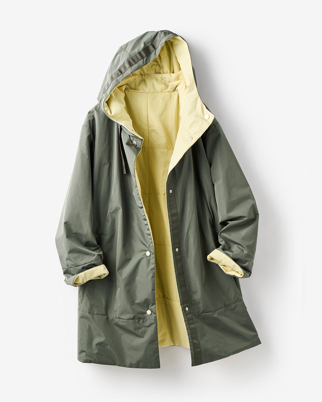 【ドゥクラッセ/DoCLASSE】のマジカルサーモ・リバーシブルフードコート インテリア・キッズ・メンズ・レディースファッション・服の通販 founy(ファニー) 　ファッション　Fashion　レディースファッション　Fashion for Women　アウター　Coat / Outerwear Collection　コート・ロングコート・ピーコート　Long Coats, Peacoats & More　ダウン　Down, Puffer　人気　Popular, Best Seller　オリーブパターン|ID: prp329100004920099 ipo3291000000036912294