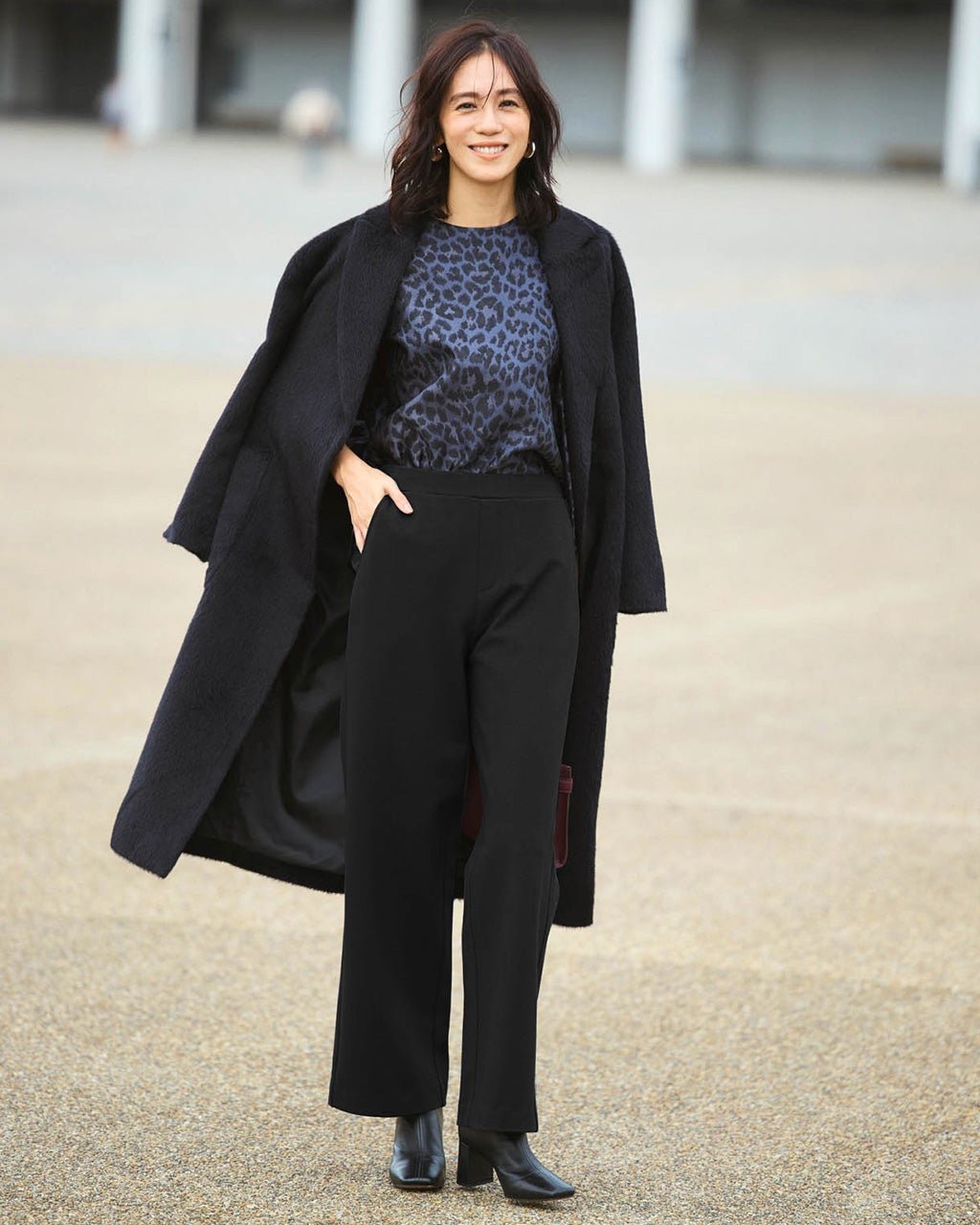 【ドゥクラッセ/DoCLASSE】のプレミアサーモN・セミワイド/64㎝ インテリア・キッズ・メンズ・レディースファッション・服の通販 founy(ファニー) 　ファッション　Fashion　レディースファッション　Fashion for Women　パンツ　Pants & Trousers　秋　Autumn　ストレッチ　Stretch, Stretchy Fabric　タイツ　Tights, Legwear　トレンド　Trend, Trending Now　人気　Popular, Best Seller　ワイド　Wide, Wide Fit　エレガント 上品　Elegant　ビジネス 仕事 通勤　Business / Work / Commuting　ブラック|ID: prp329100004920100 ipo3291000000036912300