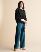【ドゥクラッセ/DoCLASSE】のプレミアサーモN・セミワイド/64㎝ 人気、トレンドファッション・服の通販 founy(ファニー) ファッション Fashion レディースファッション Fashion for Women パンツ Pants & Trousers 秋 Autumn ストレッチ Stretch, Stretchy Fabric タイツ Tights, Legwear トレンド Trend, Trending Now 人気 Popular, Best Seller ワイド Wide, Wide Fit エレガント 上品 Elegant ビジネス 仕事 通勤 Business / Work / Commuting thumbnail ダークピーコック|ID: prp329100004920100 ipo3291000000036912302
