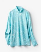 【ドゥクラッセ/DoCLASSE】の超長綿・ハイネック/柄 ライトブルー|ID: prp329100004920101 ipo3291000000036912309