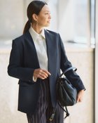 【ドゥクラッセ/DoCLASSE】のトリニティツイル・ノーカラージャケット 人気、トレンドファッション・服の通販 founy(ファニー) ファッション Fashion レディースファッション Fashion for Women アウター Coat / Outerwear Collection レディースジャケット・軽アウター Jackets ノーカラージャケット / シンプル上品コーデ Collarless Jackets オケージョン Occasion Wear サマー Summer, Summer Style ジャケット Jacket, Outerwear ストレッチ Stretch, Stretchy Fabric セットアップ Set-Up, Coordinated Outfit デニム Denim, Jeans Material フォルム Silhouette, Form エレガント 上品 Elegant 入学式 Entrance Ceremony ビジネス 仕事 通勤 Business / Work / Commuting thumbnail ミッドナイトブルー|ID: prp329100004920108 ipo3291000000036912351