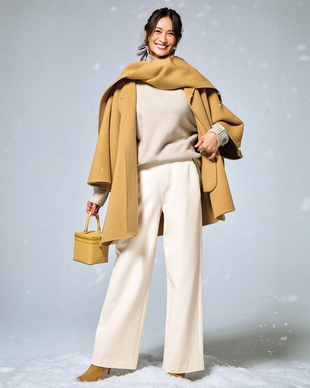 【ドゥクラッセ/DoCLASSE】のプレミアサーモN・セミワイド/68㎝ インテリア・キッズ・メンズ・レディースファッション・服の通販 founy(ファニー) 　ファッション　Fashion　レディースファッション　Fashion for Women　パンツ　Pants & Trousers　秋　Autumn　ストレッチ　Stretch, Stretchy Fabric　タイツ　Tights, Legwear　トレンド　Trend, Trending Now　人気　Popular, Best Seller　ワイド　Wide, Wide Fit　エレガント 上品　Elegant　ビジネス 仕事 通勤　Business / Work / Commuting　オフホワイト|ID: prp329100004920111 ipo3291000000036912364