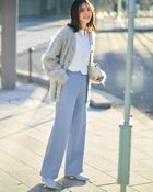 【ドゥクラッセ/DoCLASSE】のプレミアサーモN・セミワイド/68㎝ 人気、トレンドファッション・服の通販 founy(ファニー) ファッション Fashion レディースファッション Fashion for Women パンツ Pants & Trousers 秋 Autumn ストレッチ Stretch, Stretchy Fabric タイツ Tights, Legwear トレンド Trend, Trending Now 人気 Popular, Best Seller ワイド Wide, Wide Fit エレガント 上品 Elegant ビジネス 仕事 通勤 Business / Work / Commuting thumbnail ダスティーブルー|ID: prp329100004920111 ipo3291000000036912366