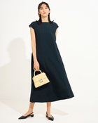 【ドゥクラッセ/DoCLASSE】のシアーボーダー・セミフレアワンピース ダークネイビー|ID: prp329100004920127 ipo3291000000037097755