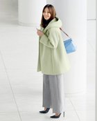 【ドゥクラッセ/DoCLASSE】のライトフォルム・立体フードコート ライトグリーン|ID: prp329100004920159 ipo3291000000036912595