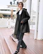 【ドゥクラッセ/DoCLASSE】のライトフォルム・立体フードコート ブラック|ID: prp329100004920159 ipo3291000000036912596