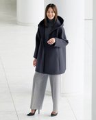 【ドゥクラッセ/DoCLASSE】のライトフォルム・立体フードコート ミッドナイトブルー|ID: prp329100004920159 ipo3291000000036912597