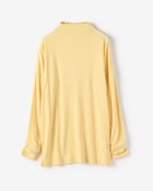 【ドゥクラッセ/DoCLASSE】のコットンガーゼ・ファネルネック/長袖 人気、トレンドファッション・服の通販 founy(ファニー) ファッション Fashion レディースファッション Fashion for Women トップス・カットソー Cut & Sew Tops シャツ・ブラウス・オフィスカジュアル Elegant Blouses & Button-Ups ロングTシャツ・Tシャツ Longline T-Shirts & Tees カットソー・ベーシックTシャツ Cut-and-Sewn Tops / Stretch Tees & Basics カットソー Cut and Sewn Top ショルダー Shoulder, Shoulder Strap スタイリッシュ Stylish, Fashionable ドレープ Drape, Draping Fabric ドロップ Drop Shoulder, Dropped Style モダン Modern, Contemporary 長袖 Long Sleeve, Full Sleeve thumbnail イエロー|ID: prp329100004920164 ipo3291000000036912635