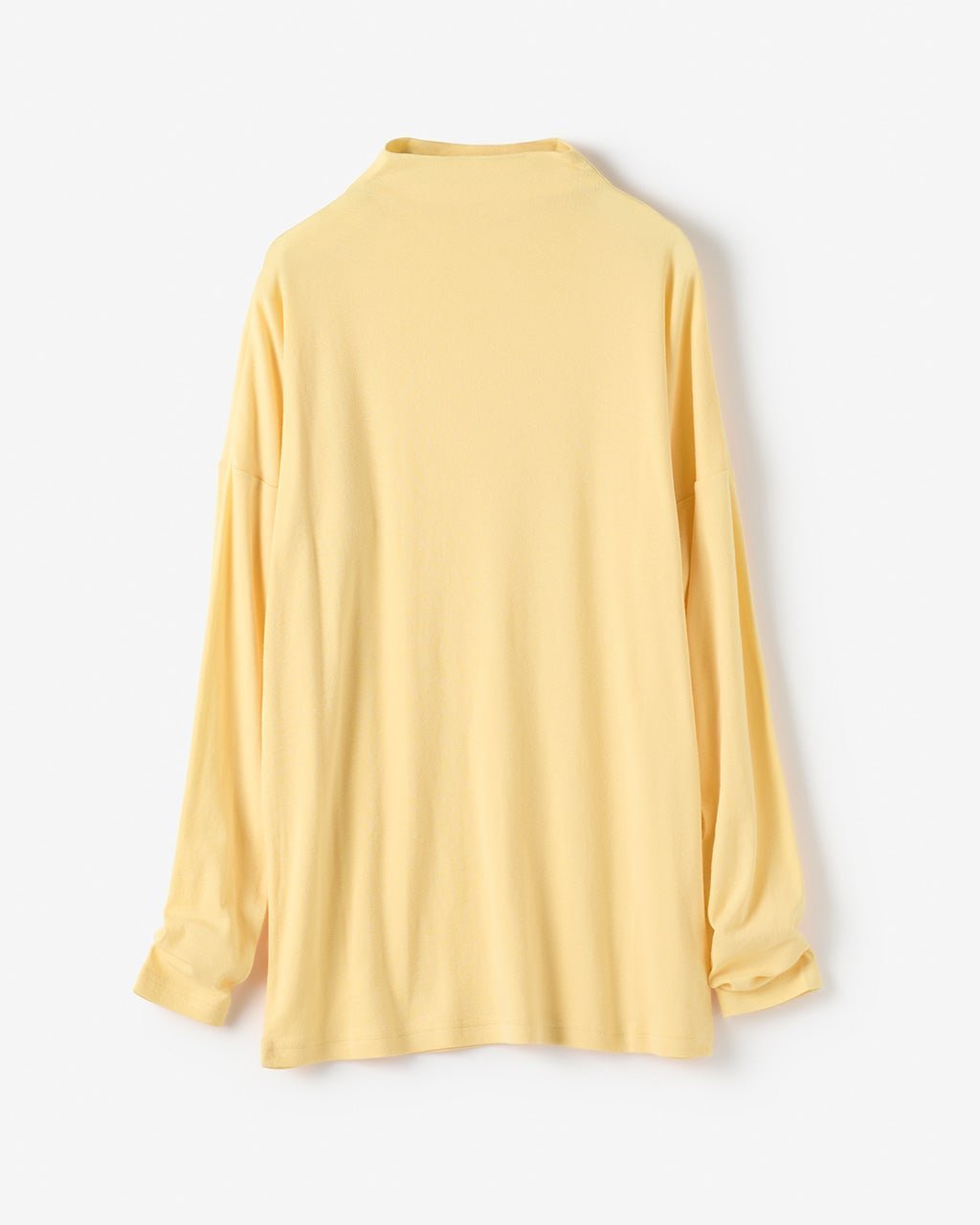 【ドゥクラッセ/DoCLASSE】のコットンガーゼ・ファネルネック/長袖 インテリア・キッズ・メンズ・レディースファッション・服の通販 founy(ファニー) 　ファッション　Fashion　レディースファッション　Fashion for Women　トップス・カットソー　Cut & Sew Tops　シャツ・ブラウス・オフィスカジュアル　Elegant Blouses & Button-Ups　ロングTシャツ・Tシャツ　Longline T-Shirts & Tees　カットソー・ベーシックTシャツ　Cut-and-Sewn Tops / Stretch Tees & Basics　カットソー　Cut and Sewn Top　ショルダー　Shoulder, Shoulder Strap　スタイリッシュ　Stylish, Fashionable　ドレープ　Drape, Draping Fabric　ドロップ　Drop Shoulder, Dropped Style　モダン　Modern, Contemporary　長袖　Long Sleeve, Full Sleeve　イエロー|ID: prp329100004920164 ipo3291000000036912635