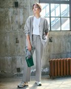 【ドゥクラッセ/DoCLASSE】のウォームストレッチ・ストレート 人気、トレンドファッション・服の通販 founy(ファニー) ファッション Fashion レディースファッション Fashion for Women パンツ Pants & Trousers ウォーム Warm Fabric カッティング Cutting Detail カットソー Cut and Sewn Top ストレッチ Stretch, Stretchy Fabric ストレート Straight, Straight Cut センター Center, Center Line ループ Loop, Loop Knit エレガント 上品 Elegant thumbnail グレー|ID: prp329100004920177 ipo3291000000037023538