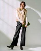 【ドゥクラッセ/DoCLASSE】のウォームストレッチ・ストレート 人気、トレンドファッション・服の通販 founy(ファニー) ファッション Fashion レディースファッション Fashion for Women パンツ Pants & Trousers ウォーム Warm Fabric カッティング Cutting Detail カットソー Cut and Sewn Top ストレッチ Stretch, Stretchy Fabric ストレート Straight, Straight Cut センター Center, Center Line ループ Loop, Loop Knit エレガント 上品 Elegant thumbnail ブラック|ID: prp329100004920177 ipo3291000000037023540