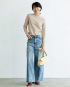 【ドゥクラッセ/DoCLASSE】の超長綿タートルネック/無地 アイスグレー|ID: prp329100004920188 ipo3291000000036912761