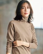 【ドゥクラッセ/DoCLASSE】の超長綿タートルネック/無地 グレーベージュ|ID: prp329100004920188 ipo3291000000036912763