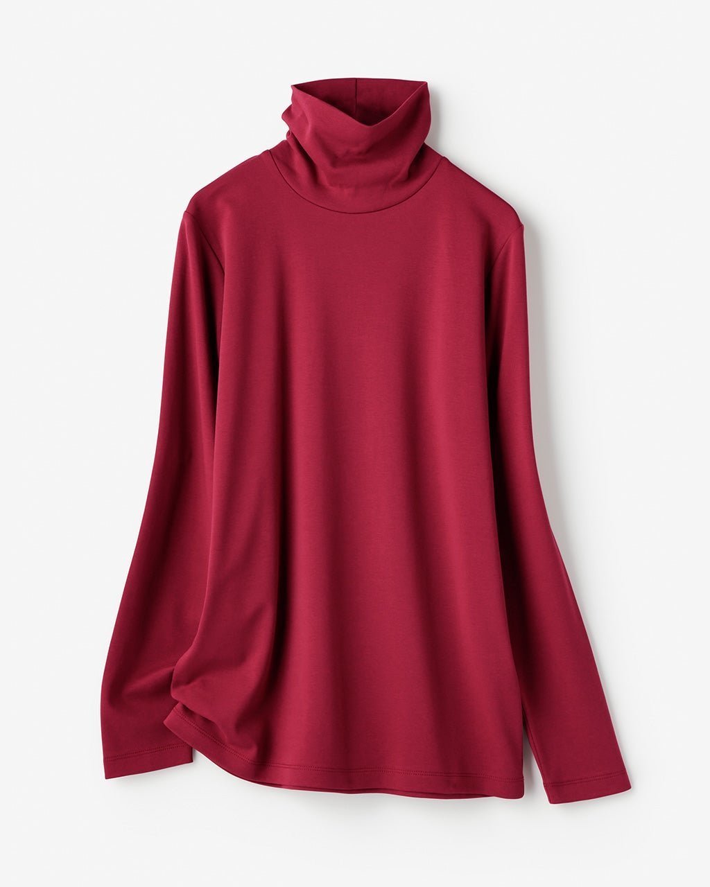 【ドゥクラッセ/DoCLASSE】の超長綿タートルネック/無地 インテリア・キッズ・メンズ・レディースファッション・服の通販 founy(ファニー) 　ファッション　Fashion　レディースファッション　Fashion for Women　トップス・カットソー　Cut & Sew Tops　シャツ・ブラウス・オフィスカジュアル　Elegant Blouses & Button-Ups　ロングTシャツ・Tシャツ　Longline T-Shirts & Tees　カットソー・ベーシックTシャツ　Cut-and-Sewn Tops / Stretch Tees & Basics　タートルネック・ハイネックトップス　Turtlenecks & High-Neck Tops　なめらか　Smooth, Silky Texture　カットソー　Cut and Sewn Top　タートルネック　Turtleneck, High Neck　チェック　Check, Plaid, Tartan　人気　Popular, Best Seller　定番　Standard, Basic Item　無地　Plain, Solid Color　ローズ|ID: prp329100004920188 ipo3291000000036912776