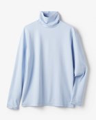 【ドゥクラッセ/DoCLASSE】の超長綿タートルネック/無地 ペールブルー|ID: prp329100004920188 ipo3291000000036912787