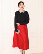 【ドゥクラッセ/DoCLASSE】のウール混・ネックビジューセーター ブラック|ID: prp329100004920199 ipo3291000000037234974
