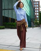 【ドゥクラッセ/DoCLASSE】のスフレウール・ノーシームタートル ライトブルー|ID: prp329100004920202 ipo3291000000036912879