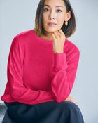 【ドゥクラッセ/DoCLASSE】のエアーカシミヤ・クルーネック/ショート丈 人気、トレンドファッション・服の通販 founy(ファニー) ファッション Fashion レディースファッション Fashion for Women トップス・カットソー Cut & Sew Tops ニット Knit Tops & Sweaters クロップド Cropped, Short Length シアー Sheer, See-Through ショート Short, Short Length セーター Sweater, Knitwear タートルネック Turtleneck, High Neck トレンド Trend, Trending Now フォルム Silhouette, Form フレア Flare, Flared ベーシック Basic, Essential モノトーン Monotone, Black and White ワイド Wide, Wide Fit エレガント 上品 Elegant 定番 Standard, Basic Item thumbnail ピンク|ID: prp329100004920206 ipo3291000000036912914