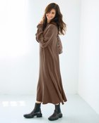 【ドゥクラッセ/DoCLASSE】のストレッチウール・ニットフレアワンピース モカ|ID: prp329100004920216 ipo3291000000037255509