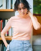 【ドゥクラッセ/DoCLASSE】のコットンガーゼ・メロウハイネック/5分袖 人気、トレンドファッション・服の通販 founy(ファニー) ファッション Fashion レディースファッション Fashion for Women トップス・カットソー Cut & Sew Tops シャツ・ブラウス・オフィスカジュアル Elegant Blouses & Button-Ups ロングTシャツ・Tシャツ Longline T-Shirts & Tees カットソー・ベーシックTシャツ Cut-and-Sewn Tops / Stretch Tees & Basics カットソー Cut and Sewn Top 人気 Popular, Best Seller 夏 Summer thumbnail ライトピンク|ID: prp329100004920218 ipo3291000000036912981