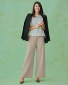 【ドゥクラッセ/DoCLASSE】のストレッチバイアス・セミワイド/68cm ソフトグレー|ID: prp329100004920225 ipo3291000000037093181