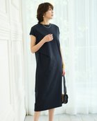 【ドゥクラッセ/DoCLASSE】のコットンポンチ・アシメタックワンピース ミッドナイトブルー|ID: prp329100004920257 ipo3291000000037101680