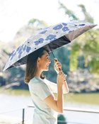 【ドゥクラッセ/DoCLASSE】のパーフェクトシェード100・折り畳み傘 ブルーグレーパターン|ID: prp329100004920258 ipo3291000000036913230