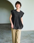 【ドゥクラッセ/DoCLASSE】のコットン混ボイル・ピンタックレースブラウス 人気、トレンドファッション・服の通販 founy(ファニー) ファッション Fashion レディースファッション Fashion for Women トップス・カットソー Cut & Sew Tops シャツ・ブラウス・オフィスカジュアル Elegant Blouses & Button-Ups シアー Sheer, See-Through センター Center, Center Line フレンチ French, French Style レース Lace, Lace Fabric 人気 Popular, Best Seller 夏 Summer thumbnail ブラック|ID: prp329100004920267 ipo3291000000036913291