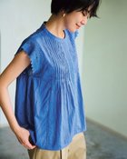 【ドゥクラッセ/DoCLASSE】のコットン混ボイル・ピンタックレースブラウス 人気、トレンドファッション・服の通販 founy(ファニー) ファッション Fashion レディースファッション Fashion for Women トップス・カットソー Cut & Sew Tops シャツ・ブラウス・オフィスカジュアル Elegant Blouses & Button-Ups シアー Sheer, See-Through センター Center, Center Line フレンチ French, French Style レース Lace, Lace Fabric 人気 Popular, Best Seller 夏 Summer thumbnail フレンチブルー|ID: prp329100004920267 ipo3291000000036913296