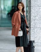 【ドゥクラッセ/DoCLASSE】のドライタッチコットン・ノースリーブブラウス ミッドナイトブルー|ID: prp329100004920273 ipo3291000000036913341