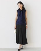 【ドゥクラッセ/DoCLASSE】のUVスラブ・フレアロングスカート ブラック|ID: prp329100004920296 ipo3291000000037255602