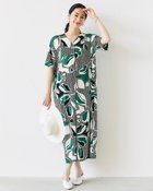 【ドゥクラッセ/DoCLASSE】のUVスラブ・フロントタックワンピース/長め丈115㎝ 人気、トレンドファッション・服の通販 founy(ファニー) ファッション Fashion レディースファッション Fashion for Women ワンピース Dresses カットソー Cut and Sewn Top ドレス Dress, One-Piece フェイス Face, Facial Design フロント Front, Front Design マキシ Maxi, Full Length 人気 Popular, Best Seller 夏 Summer 旅行 Travel thumbnail ブラックグリーン|ID: prp329100004920308 ipo3291000000036913599