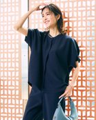 【ドゥクラッセ/DoCLASSE】のビューティフォルム・ボリューム袖ブラウス 人気、トレンドファッション・服の通販 founy(ファニー) ファッション Fashion レディースファッション Fashion for Women トップス・カットソー Cut & Sew Tops シャツ・ブラウス・オフィスカジュアル Elegant Blouses & Button-Ups 人気 Popular, Best Seller thumbnail ネイビー|ID: prp329100004920312 ipo3291000000036913650