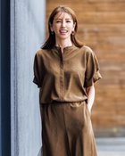 【ドゥクラッセ/DoCLASSE】のビューティフォルム・ボリューム袖ブラウス 人気、トレンドファッション・服の通販 founy(ファニー) ファッション Fashion レディースファッション Fashion for Women トップス・カットソー Cut & Sew Tops シャツ・ブラウス・オフィスカジュアル Elegant Blouses & Button-Ups 人気 Popular, Best Seller thumbnail ブラウン|ID: prp329100004920312 ipo3291000000036913658