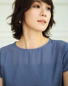 【ドゥクラッセ/DoCLASSE】の異素材ミックス・シアーデコルテカットソー 人気、トレンドファッション・服の通販 founy(ファニー) ファッション Fashion レディースファッション Fashion for Women トップス・カットソー Cut & Sew Tops シャツ・ブラウス・オフィスカジュアル Elegant Blouses & Button-Ups ロングTシャツ・Tシャツ Longline T-Shirts & Tees カットソー・ベーシックTシャツ Cut-and-Sewn Tops / Stretch Tees & Basics カットソー Cut and Sewn Top ジョーゼット Georgette, Semi-Sheer Fabric デコルテ Décolleté, Neckline エレガント 上品 Elegant 人気 Popular, Best Seller 鹿の子 Piqué, Kanoko Fabric thumbnail ブルーグレー|ID: prp329100004920313 ipo3291000000036913666