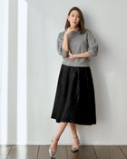 【ドゥクラッセ/DoCLASSE】のふくれジャカード・シアータックスカート 人気、トレンドファッション・服の通販 founy(ファニー) ファッション Fashion レディースファッション Fashion for Women スカート Skirts エレガント 上品 Elegant ジャカード/ジャガード Jacquard, Woven Pattern バランス Balance, Style Balance フェミニン Feminine, Girly フラワー Flower, Floral フレア Flare, Flared モチーフ Motif, Design Theme thumbnail ブラック|ID: prp329100004920327 ipo3291000000036913791