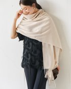 【ドゥクラッセ/DoCLASSE】のカシミヤタッチ・エアリーストール オフホワイト|ID: prp329100004920328 ipo3291000000036913798