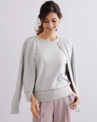 【ドゥクラッセ/DoCLASSE】のラメニット・シアーラインアンサンブル シルバー|ID: prp329100004920347 ipo3291000000037236793