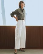 【ドゥクラッセ/DoCLASSE】のドライシェルストレッチ・バレルパンツ 人気、トレンドファッション・服の通販 founy(ファニー) ファッション Fashion レディースファッション Fashion for Women パンツ Pants & Trousers エレガント 上品 Elegant ストレッチ Stretch, Stretchy Fabric トレンド Trend, Trending Now 夏 Summer 春 Spring thumbnail オフホワイト|ID: prp329100004920352 ipo3291000000036913923
