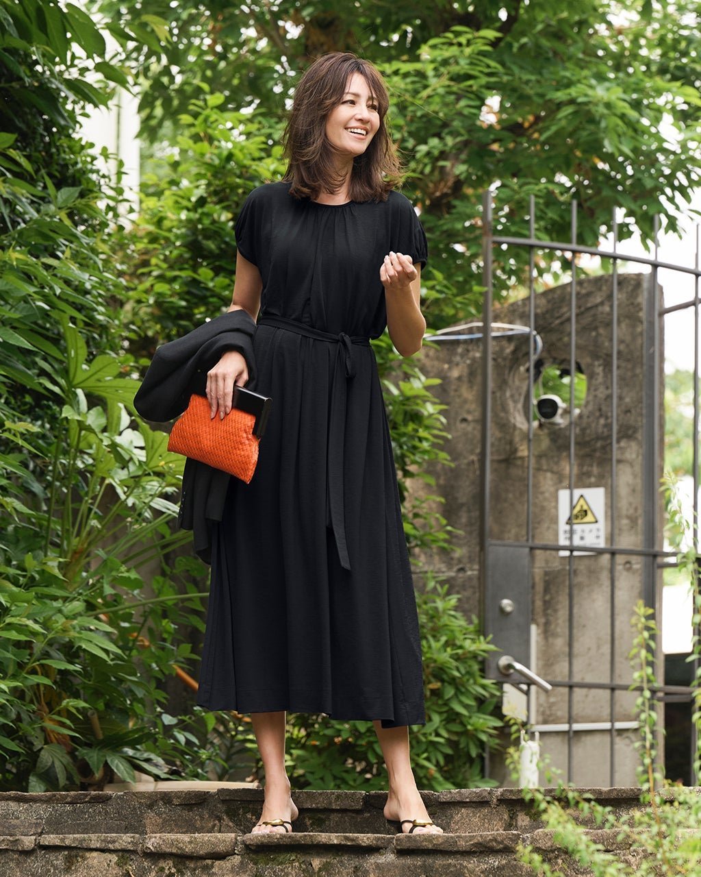 【ドゥクラッセ/DoCLASSE】のUVスラブ・ギャザーワンピース無地/長め丈115㎝ インテリア・キッズ・メンズ・レディースファッション・服の通販 founy(ファニー) 　ファッション　Fashion　レディースファッション　Fashion for Women　ワンピース　Dresses　エレガント 上品　Elegant　カットソー　Cut and Sewn Top　ギャザー　Gathered, Ruffled　人気　Popular, Best Seller　フレンチ　French, French Style　プリント　Print, Printed Pattern　無地　Plain, Solid Color　リゾート　Resort, Vacation Style　夏　Summer　旅行　Travel　ビジネス 仕事 通勤　Business / Work / Commuting　ブラック|ID: prp329100004920370 ipo3291000000036914027