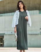 【ドゥクラッセ/DoCLASSE】のUVスラブ・ギャザーワンピース無地/長め丈115㎝ 人気、トレンドファッション・服の通販 founy(ファニー) ファッション Fashion レディースファッション Fashion for Women ワンピース Dresses エレガント 上品 Elegant カットソー Cut and Sewn Top ギャザー Gathered, Ruffled 人気 Popular, Best Seller フレンチ French, French Style プリント Print, Printed Pattern 無地 Plain, Solid Color リゾート Resort, Vacation Style 夏 Summer 旅行 Travel ビジネス 仕事 通勤 Business / Work / Commuting thumbnail カーキグレー|ID: prp329100004920370 ipo3291000000036914030