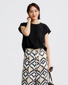 【ドゥクラッセ/DoCLASSE】のビューティフォルム・タックプルオーバー ブラック|ID: prp329100004920372 ipo3291000000037023707