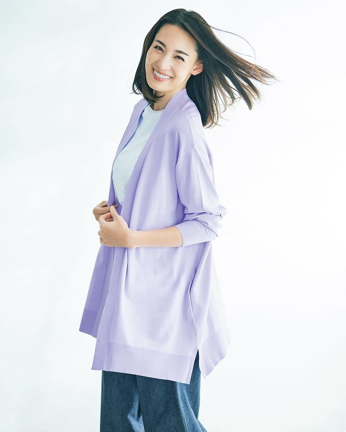 【ドゥクラッセ/DoCLASSE】のUVニット・ボタンレスロングカーディガン インテリア・キッズ・メンズ・レディースファッション・服の通販 founy(ファニー) https://founy.com/ ファッション Fashion レディースファッション Fashion for Women トップス・カットソー Cut & Sew Tops ニット Knit Tops & Sweaters カーディガン・羽織り Layered Style Cardigans おすすめ Recommended / Our Picks なめらか Smooth, Silky Texture カーディガン Cardigan, Knitwear エレガント 上品 Elegant 洗える Machine Washable |ID: prp329100004920396 ipo3291000000037093834