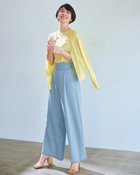 【ドゥクラッセ/DoCLASSE】のメルティーデニム・ボタンデザインワイド 人気、トレンドファッション・服の通販 founy(ファニー) ファッション Fashion レディースファッション Fashion for Women パンツ Pants & Trousers デニム Denim, Jeans Material フェミニン Feminine, Girly thumbnail ライトインディゴ|ID: prp329100004920428 ipo3291000000036914356