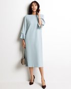 【ドゥクラッセ/DoCLASSE】のカルゼダブル・袖口フレア2WAYワンピース ダスティーブルー|ID: prp329100004920452 ipo3291000000037101772
