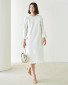 【ドゥクラッセ/DoCLASSE】のカルゼダブル・袖口フレア2WAYワンピース オフホワイト|ID: prp329100004920452 ipo3291000000037101773