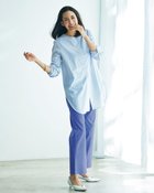 【ドゥクラッセ/DoCLASSE】のミラクルストレッチ・サイド切替ストレート 人気、トレンドファッション・服の通販 founy(ファニー) ファッション Fashion レディースファッション Fashion for Women パンツ Pants & Trousers ストレッチ Stretch, Stretchy Fabric ストレート Straight, Straight Cut スリム Slim, Slim Fit ヨガ Yoga, Yoga Wear レギンス Leggings, Stretch Pants 人気 Popular, Best Seller ビジネス 仕事 通勤 Business / Work / Commuting 切替 Switching, Contrast Panel thumbnail ブルー|ID: prp329100004920484 ipo3291000000036914686