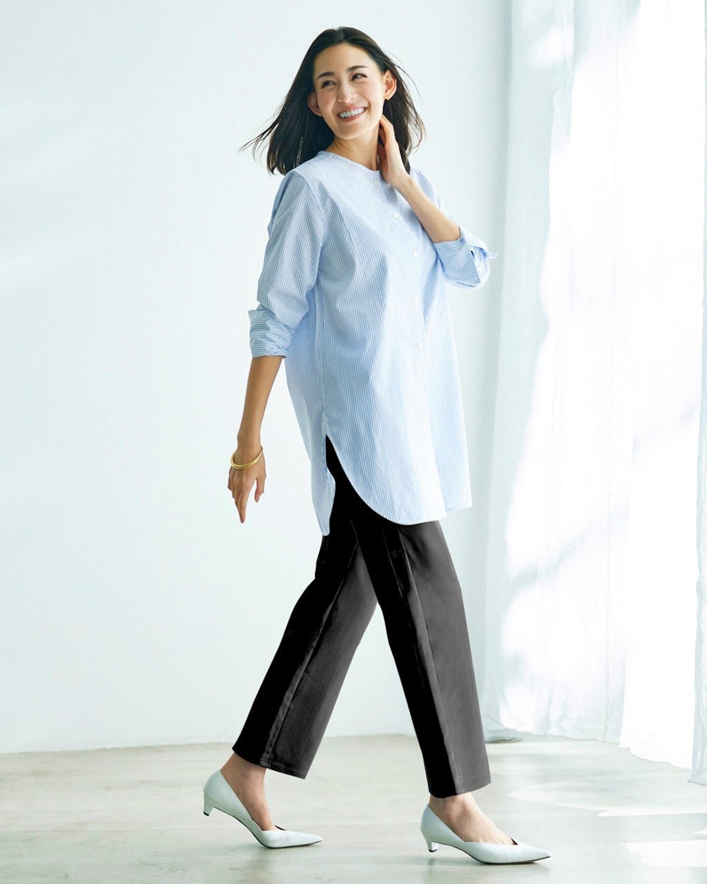 【ドゥクラッセ/DoCLASSE】のミラクルストレッチ・サイド切替ストレート インテリア・キッズ・メンズ・レディースファッション・服の通販 founy(ファニー) 　ファッション　Fashion　レディースファッション　Fashion for Women　パンツ　Pants & Trousers　ストレッチ　Stretch, Stretchy Fabric　ストレート　Straight, Straight Cut　スリム　Slim, Slim Fit　ヨガ　Yoga, Yoga Wear　レギンス　Leggings, Stretch Pants　人気　Popular, Best Seller　ビジネス 仕事 通勤　Business / Work / Commuting　切替　Switching, Contrast Panel　ブラック|ID: prp329100004920484 ipo3291000000036914705